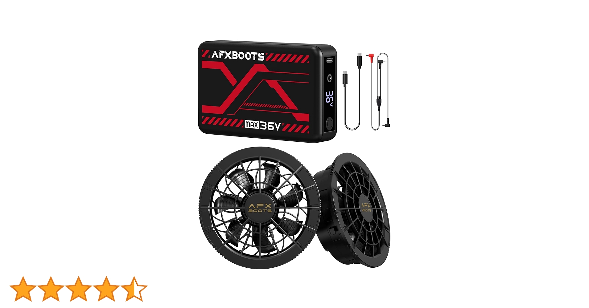 2個セット★超超お得な SALE★最強暴風36V ファンバッテリー2セット Amazon.co.jp: [NAFUAIR] 史上最高 36V超高出力 2025最新 ファン